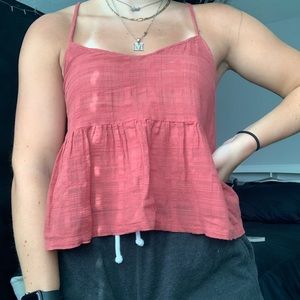 Rust colored tank top